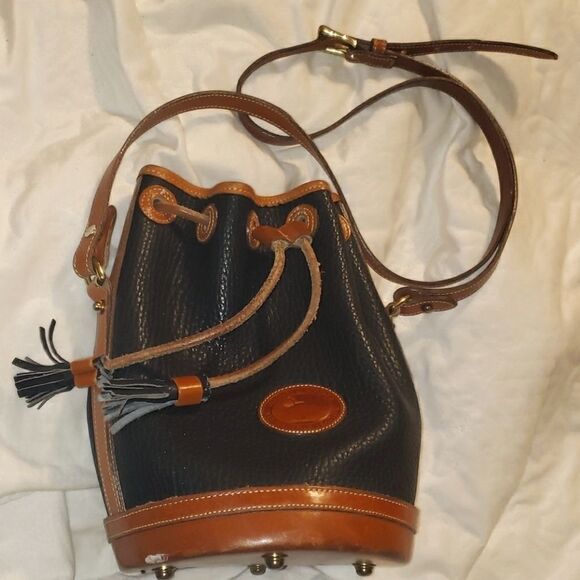 Dooney & Bourke Handbags - DOONEY & BURKE 90s Vintage Petite Pebble "Sac"